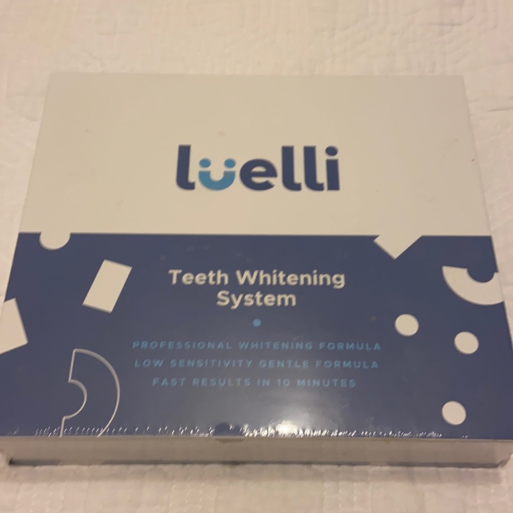 Luelli teeth whitening system, still in wrap!